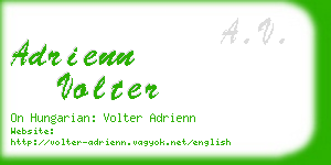 adrienn volter business card